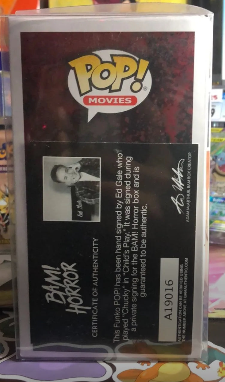 Chucky #56 (Signed Funko) Certified